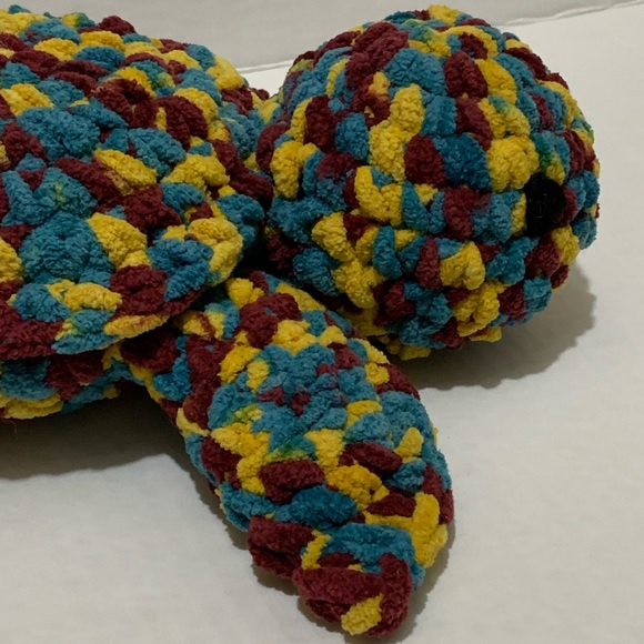 Handmade Crochet Sea Turtle Playroom Decor - Picture 2 of 16